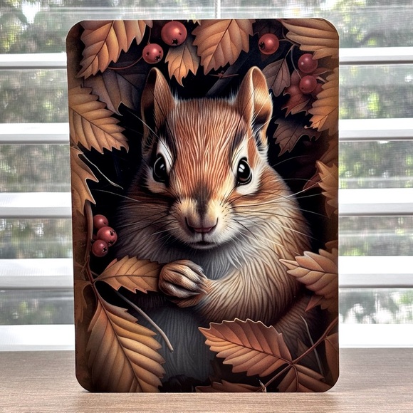 Vibrant Squirrel Handmade Greeting Card - Picture 1 of 1